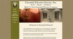 Desktop Screenshot of essentialelevator.com